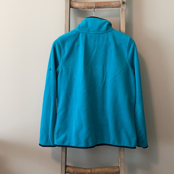 NAUTICA Full Zip Turquoise Fleece Jacket - Picture 4 of 11